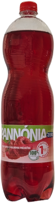 Pannónia sýtený nápoj s malinovou príchuťou 1,5 l